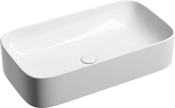 Накладная раковина Ceramicanova Element CN6054 белая глянцевая