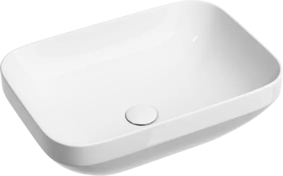 Накладная раковина Ceramicanova Element CN6055 белая глянцевая