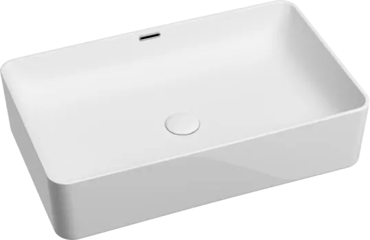 Накладная раковина Ceramicanova Element CN6065 белая глянцевая