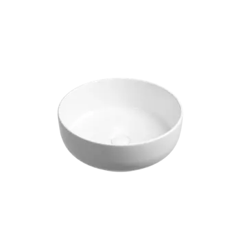 Накладная раковина Ceramicanova Taycan CN12003 37х37 глянцевая белая