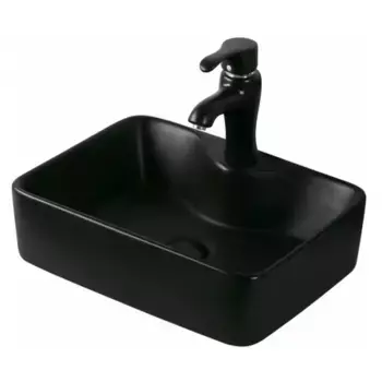 Накладная раковина Gid 48 Bm9091 черная матовая