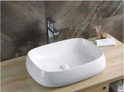 Накладная раковина Gid 56 N9243 белая