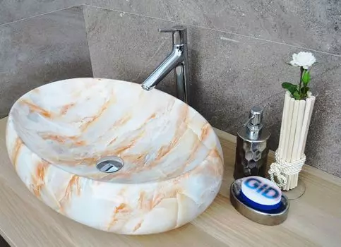 Накладная раковина Gid 59 см (Mnc166)