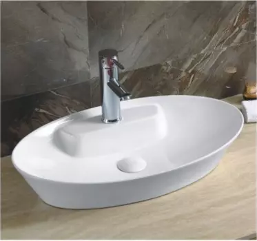 Накладная раковина Gid 60.5 N9398 белая