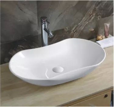 Накладная раковина Gid 66.5 N9175 белая