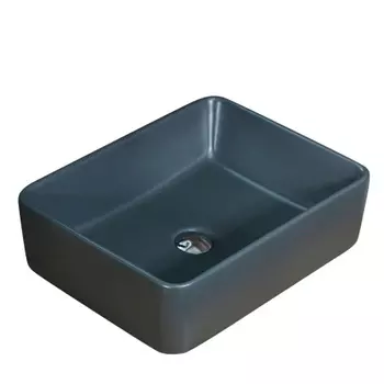 Накладная раковина Melana 48.5 темно-серая матовая