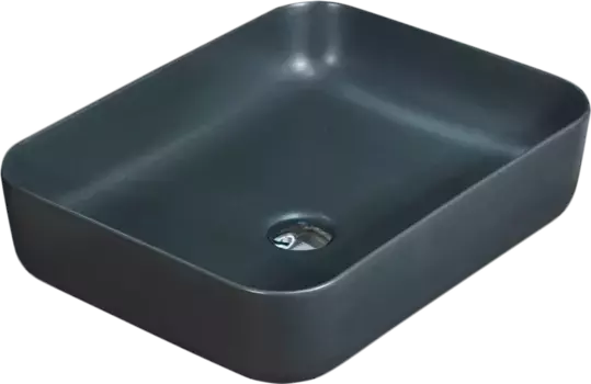 Накладная раковина Melana 51 темно-серая матовая