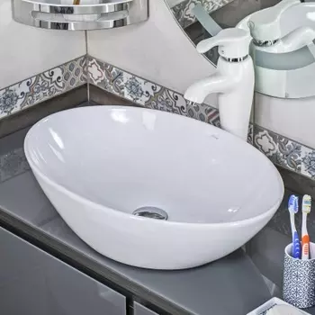 Накладная раковина Melana 56 белая