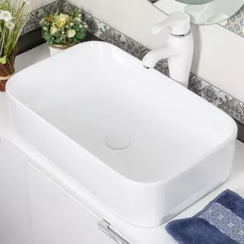 Накладная раковина Melana 61 белая