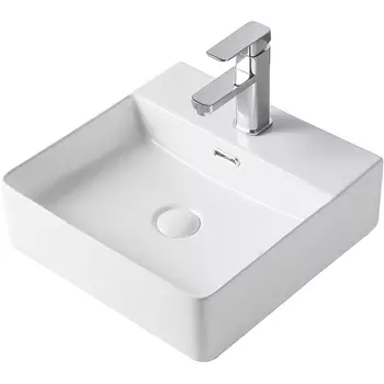 Накладная раковина Orange 40 белая глянцевая