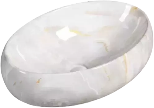 Накладная раковина SantiLine SL-7028 под мрамор