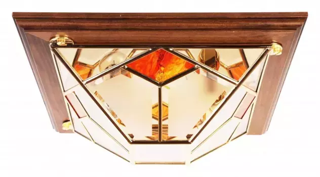 Накладной светильник Doge Luce 1028 1028/2PL-LN.Satinato+R.Rosso GOLD