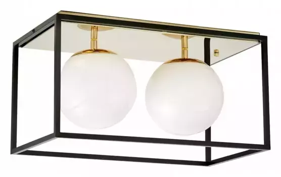 Накладной светильник LUMINA DECO LDC 8060-2 F.GD+BK