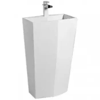 Напольная раковина Laguraty 55х35 белая