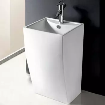 Напольная раковина Melana 47.5 белая