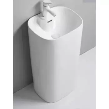 Напольная раковина SantiLine 50 белая