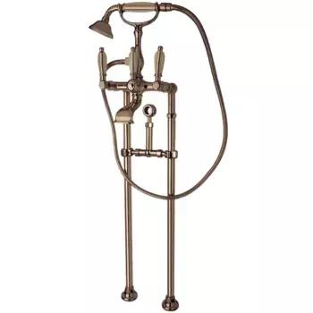 Напольный смеситель для ванны Cezares First FIRST-VDPS-02-M бронзовый