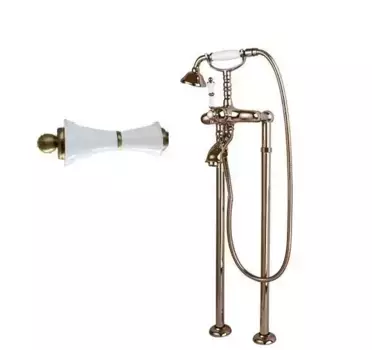 Напольный смеситель для ванны Cezares Margot MARGOT-VDP-02-Bi бронзовый