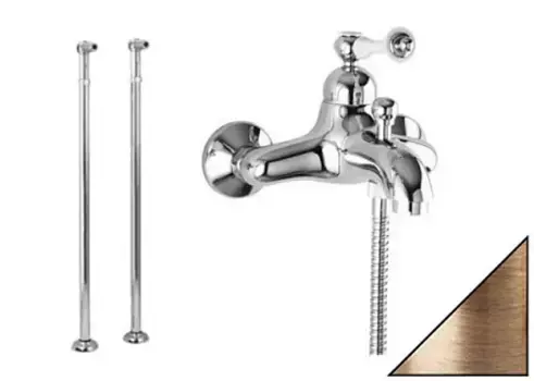 Напольный смеситель для ванны Cezares Margot MARGOT-VDPM-02-M бронзовый