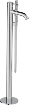Напольный смеситель для ванны с душем Kludi Bozz 385900576 хром