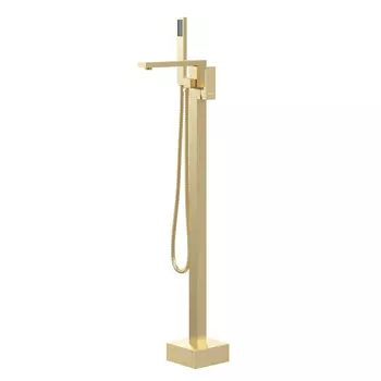 Напольный смеситель для ванны с душем Grossman Falcon 530.K35.08.320 золото