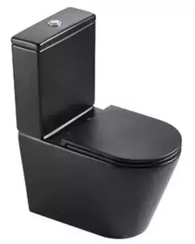 Напольный унитаз Gid 62248Y черный, с сиденьем микролифт и бачком