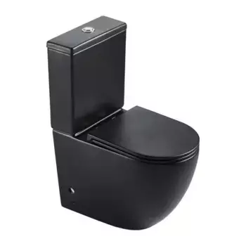Напольный унитаз Gid 62250Y черный матовый, с сиденьем микролифт и бачком