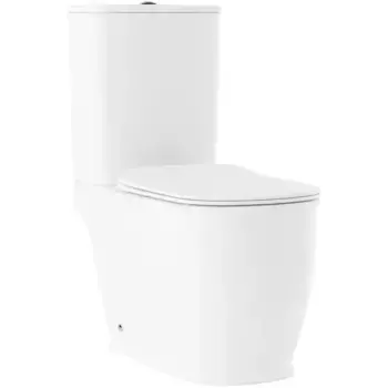 Напольный унитаз Lavinia Boho Bell Pro белый с бачком и сиденьем