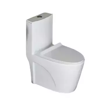 Напольный унитаз-моноблок Melana белый с сиденьем микролифт
