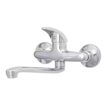 Настенный смеситель для кухни Сантаком stONIX 1113, хром