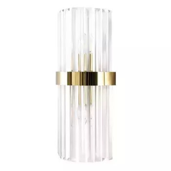 Настенный светильник Crystal Lux Sorpresa AP2 Brass/Transparente