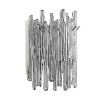 Настенный светильник DeLight Collection Saint Roch KG1258W-2 chrome/smoke