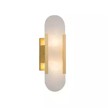 Настенный светильник Delight Collection Wall lamp F037/S gold/white