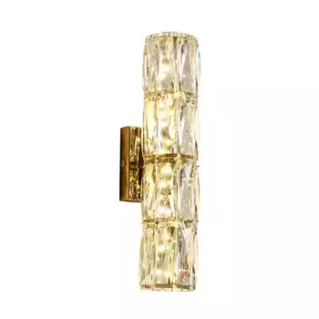 Настенный светильник Delight Collection Wall lamp A06W/4 gold/clear