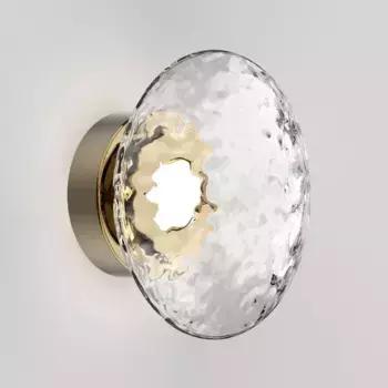 Настенный светильник Eurosvet Ripple 50389/1 LED латунь a069025