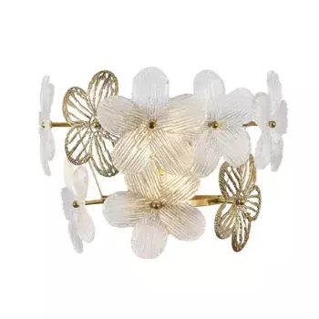 Настенный светильник Indigo Fiori 12049/2W Brass V000554