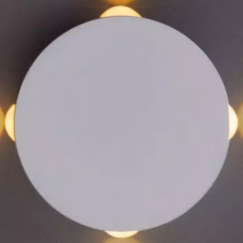Настенный светодиодный светильник Arte Lamp Tamburello A1525AP-1WH