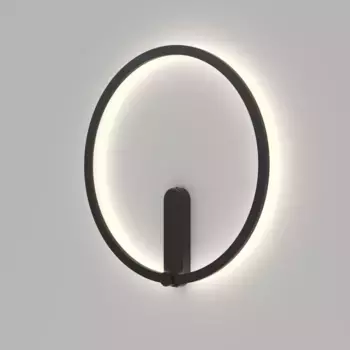 Настенный светодиодный светильник Denkirs Round DK5035-BK