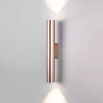 Настенный светодиодный светильник Elektrostandard Langer 40123/LED матовое золото a061983