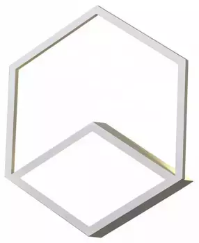 Настенный светодиодный светильник Mantra Kubick 7591