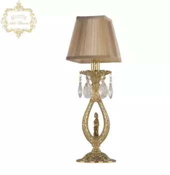 Настольная лампа Art Classic 32.2400L.1.G.FH1S.SQ8