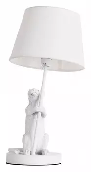 Настольная лампа Arte Lamp Gustav A4420LT-1WH