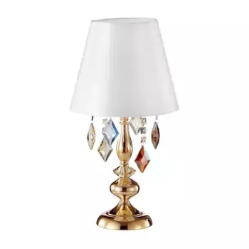 Настольная лампа Crystal Lux Mercedes LG1 Gold/Color