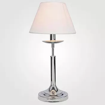 Настольная лампа декоративная Eurosvet Hotel 01010/1 хром