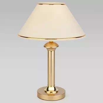Настольная лампа декоративная Eurosvet Lorenzo 60019/1 перламутровое золото