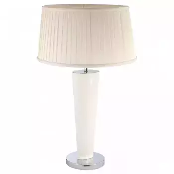 Настольная лампа декоративная Lucia Tucci Pelle Pelle Bianca T119.1