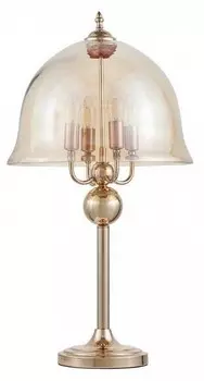 Настольная лампа декоративная LUMINA DECO Helmetti LDT 6821-4 GD