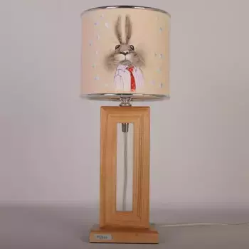 Настольная лампа декоративная Manne TL.7380 TL.7380-1 (заяц в галстуке)