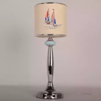 Настольная лампа декоративная Manne TL.7737-1BL TL.7737-1BL (корабли) настольная лампа 1л