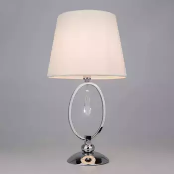 Настольная лампа Eurosvet 01055/1 хром/прозрачный хрусталь Strotskis